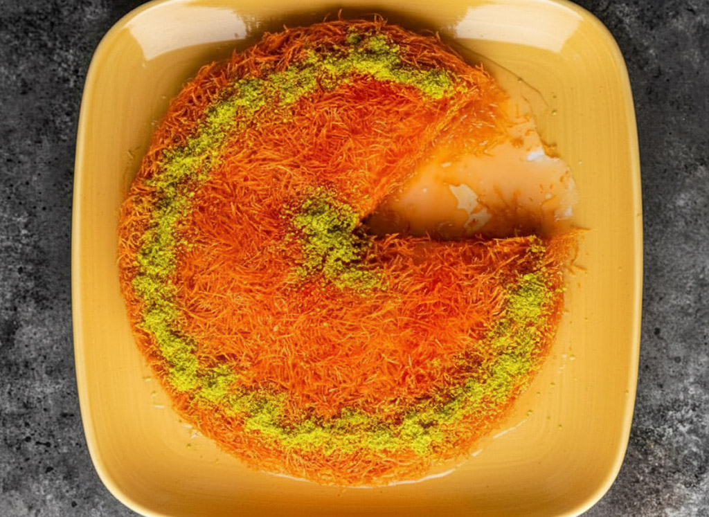 Cheese Middle Eastern Knafeh Recipe